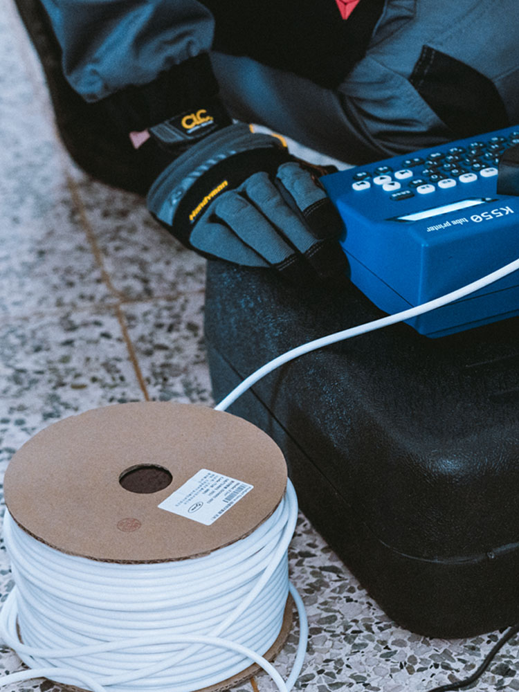 PVC號碼管/內齒套管